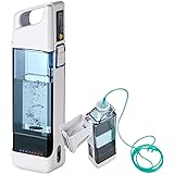 吸入器付き水素水生成器、ポータブル水素リッチウォーターカップ、イオン水生成器、1500~3000PPB/ 350ml/ 12オンス、アルカリ水質改善用