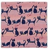 Pocchi 3重ガーゼハンカチ Cat 日本製 今治 綿100% 柔らかい 丈夫 吸水性