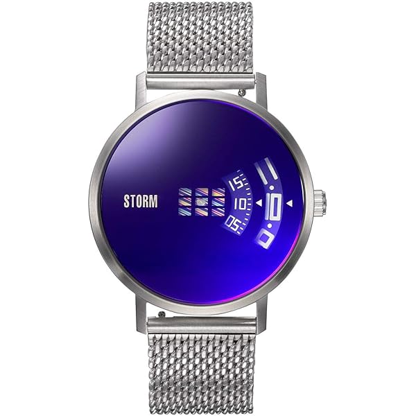 STORM ストーム 腕時計 ミラーウォッチ クオーツ シルバー 文字