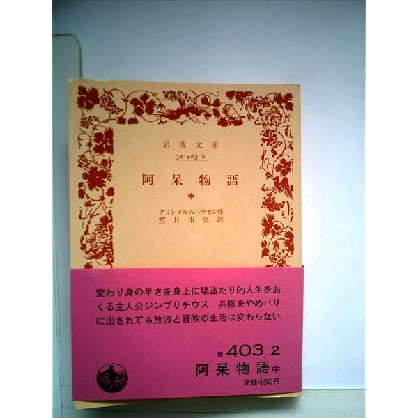 阿呆物語 上 (岩波文庫 赤 403-1) | グリンメルスハウゼン, 望月 市恵