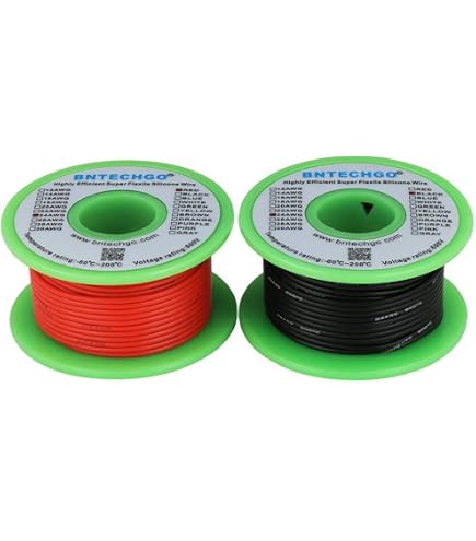 thumbnail image 2 of SIM&NAT 20 Pairs JST Connectors - 20 AWG 2 Pin Silicone Wire For RC Toys & Batteries 2 of 12
