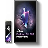エスケイハイニックス(SK hynix) Platinum P41 2TB PCIe NVMe Gen4 M.2 2280 内蔵 SSD / PS5動作確認済 / SHPP41-2000GM-2 / 読み込み 最大7,000MB / 保証5年 / 【