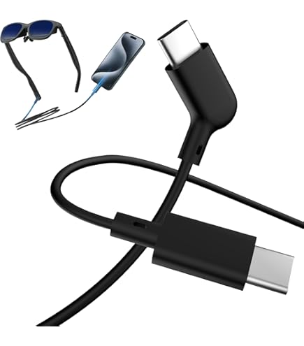 Amazon.co.jp: XREAL C-Cケーブル 0.8m 2フィート USB-C - USB-C