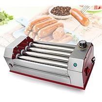 ホットドッグロースターマシン、ソーセージグリルクッカー Amazon | AIZELAISU ソーセージグリルクッカー ホットドッグ