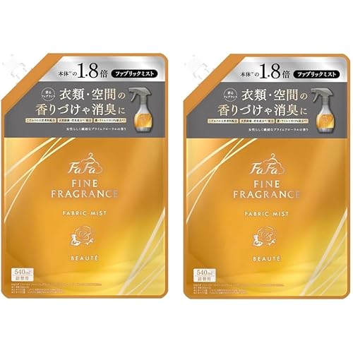 【2点セット】ファ一ファ ボーテ ファインフレグランス ファブリックミスト 540ml×2袋 詰め替え 上質なプライムフローラルの香り