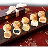 RIMTAE お菓子 アンティーク 月餅 5種入り 化粧箱付 ギフト 横浜中華街 還暦 お祝い 長寿祝い 縁起物 手土産