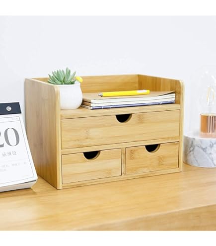 Amazon｜MJKQ9 鍵付き 小物チェスト 収納ケース 引き出し 木製 大容量