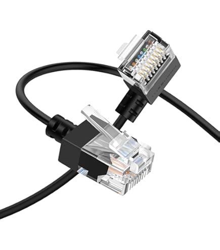 Câble Ethernet Cat 8 - OTBACT - 2M - 40 Gbps - 2000 MHz - RJ45 Blindé - Informatique