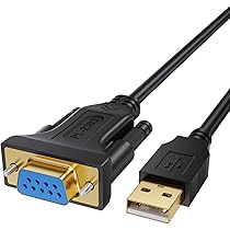 Amazon.co.jp: RS232c USB 変換ケーブル, CableCreation USB to RS232