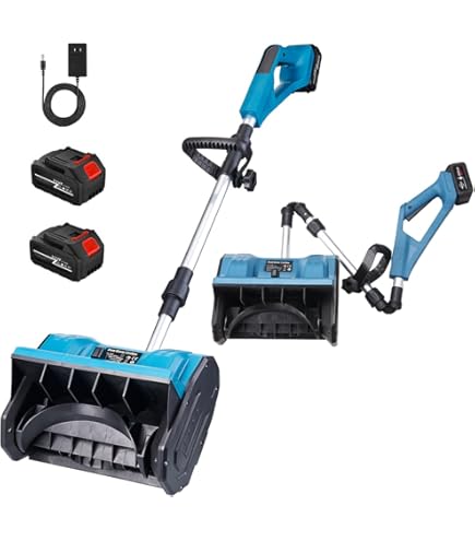 Amazon.co.jp: 電動除雪機 充電式 スノーショベル 除雪スコップ 手持ち