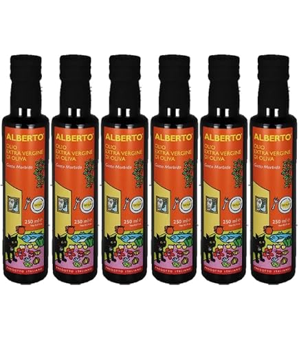 Amazon | アルベルト さんのEXVオリーブオイル ミディアム 229g 6本