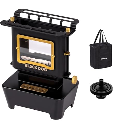 Amazon | VASTLAND アイロンストーブ キャンプ ストーブ ランタン