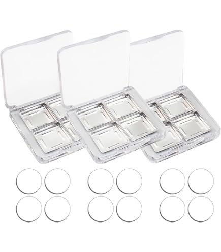 Amazon | Kokiya 2 個の空の詰め替え容器 DIY 水彩パレット