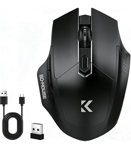 logi Bluetooth 光学マウス 黒 Amazon | XBG B15 トライモードワイヤレスマウス、Bluetooth 5.0/4.0