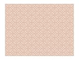 York Wallcoverings AP7438SMP Silhouettes Lacey Interlocking Circles Wallpaper Memo Sample, 8-Inch x 