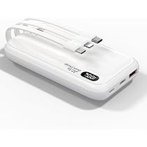 Amazon | モバイルバッテリー 大容量 20000mAh 5台同時充電 小型 22.5w