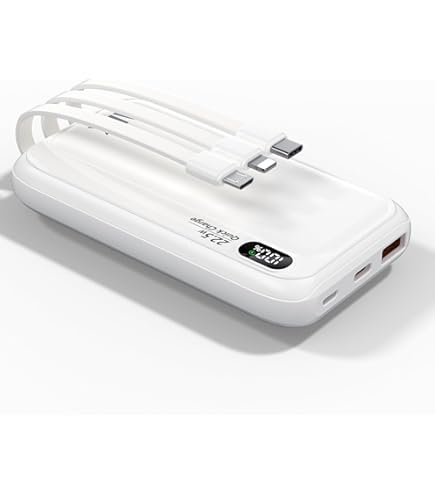 Amazon | モバイルバッテリー 【20000mAh大容量・最大5台同時充電】3