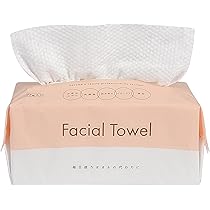 Amazon | フェイシャルタオル 使い捨て 厚手 敏感肌 肌荒れ対策 乾湿