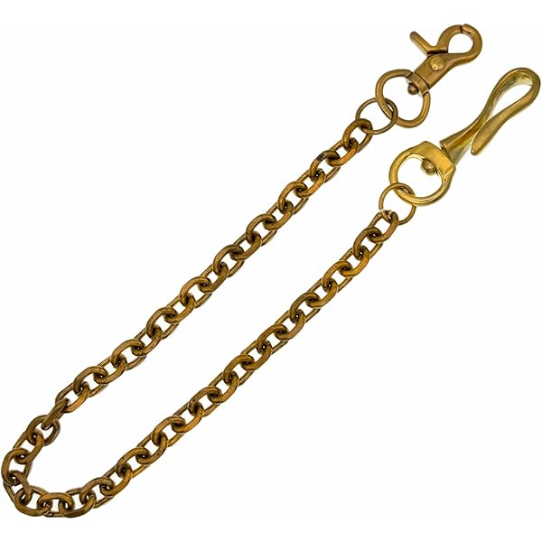 【入手困難】ピールアンドリフト＊ウォレットチェーン＊真鍮＊ブラス 受注生産】真鍮ウォレットチェーン ショート/ Heritage works