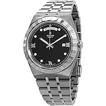 Amazon | Tudor Royal 自動ダイヤモンド ブラックダイヤル 41mm