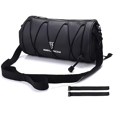 DUUTI 自転車用ハンドルバッグ ブラック Amazon | YOGOGOshop 自転車 フロントローダー ハンドルバー