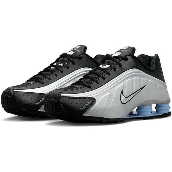 Amazon | [ナイキ] ショックス R4 SHOX R4 シルバー/ブラック