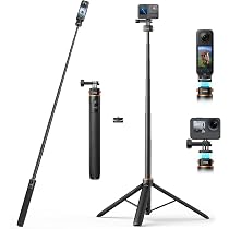 Amazon | VRIG 三脚 160CM アクションカメラ 【磁気クイックリリース
