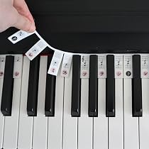 Amazon | 【ドレミ表記】ミファミレミュージック 置くだけピアノ鍵盤