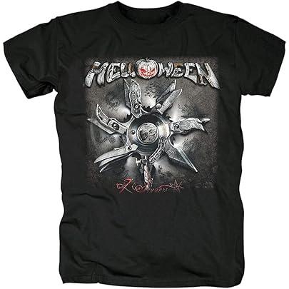 Amazon | ハロウィン HELLOWEEN バンドTシャツ 095 (Lサイズ) | T