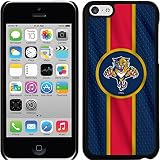 Coveroo Thinshieldスナップオン携帯電話ケースfor iPhone 5 C – 小売パッケージ – Florida Panthersジャージーストライプ