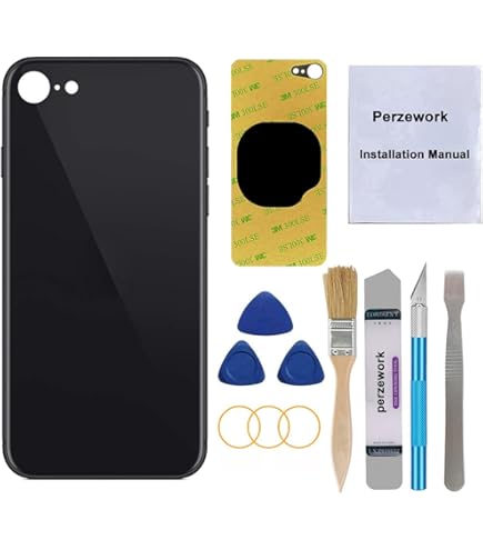 Amazon.co.jp: iPhone 8/SE 2020 [第2世代] スクリーン交換用 ブラック