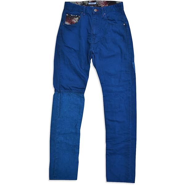 Amazon | (ヨリイト)YoriTo コーヒー染め刺子カラーパンツ 和柄 和風