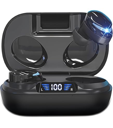 Amazon.co.jp: 【2025 新設計人気 Bluetooth イヤホン】ワイヤレス