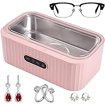 Amazon.co.jp: 【Tirczil】超音波洗浄機 メガネ洗浄機能付 4 段階