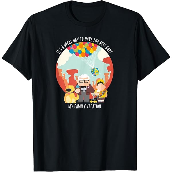 ディズニー・ピクサー　直筆サイン直筆イラスト　カールじいさんの空飛ぶ家　Tシャツ 3a920ec4ccfbd69c26d920cb23efe8