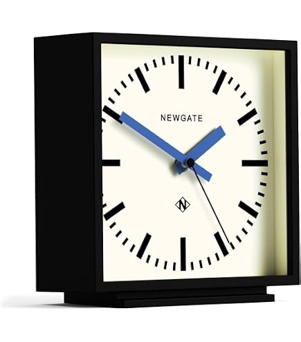 Newgate Number One Clock Italian Black: Wall Clocks: Amazon.com.au