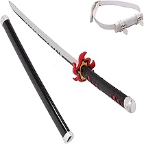 Amazon | COSPLEE 鬼滅の刃 104CM,柄28CM,鞘76CM,刃70CM 日輪刀