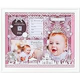 ≪内祝い 引き出物 お祝い お返し 快気祝い 御礼 引越し ご挨拶 プレゼント フォトフレーム 出産祝い お祝い プレゼント ギフト≫　パラダイスベビーフォトフレーム4W(ピンク) 【包装・のし無料】