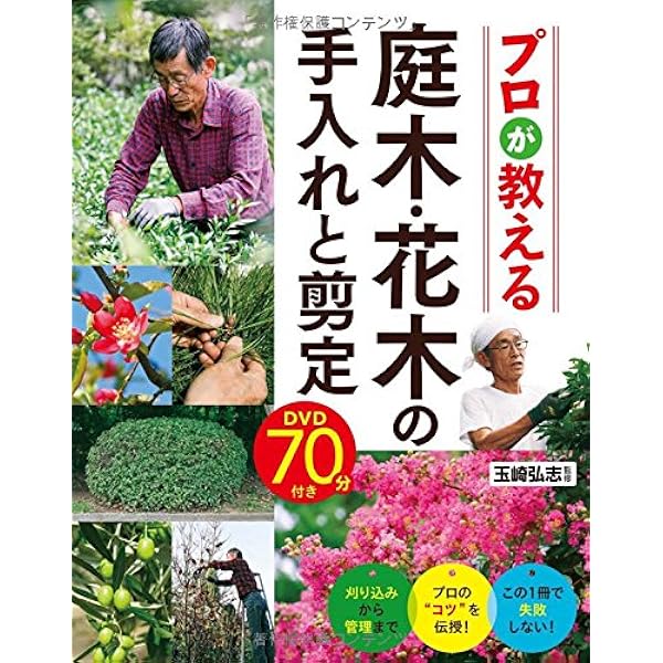 プロが教える 庭木 花木の手入れと剪定 Dvd70分付き 玉崎弘志 玉崎弘志 本 通販 Amazon