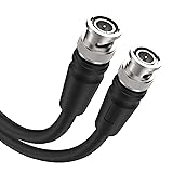 12G SDI ケーブル 10M、Dbilida 4K@60Hz UHD SDI ビデオ ケーブル 75ohm BNC ケーブル 16AWG サポート 6G / 3G-SDI/HD-SDI ビデオモニタ、SDI コンバータ に適用