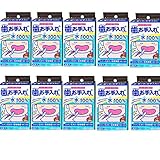 オオサキメディカル ダッコ あかちゃんの歯のお手入れシート 不織布 7.5cm×15cm 4ツ折 1枚入×28包「10個セット」