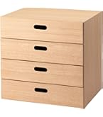 Amazon｜無印良品 スタッキングシェルフ・追加2段・オーク材 幅