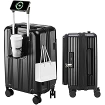 【新品未使用】[SKYFLY] スーツケース 片開き 多機能 キャリーケース 軽量 Mサイズ キャスター 静音 360度回転 着脱可能 【拡張可能 PC+ABS】 キャリーバッグ 耐衝撃 USBポート TSAロック 側面フック おしゃれ 旅行 ビジネス 出張 修学 泊まる 入院 （4-7泊 70L シルバー） Amazon | [SKYFLY] スーツケース 片開き 多機能 キャリーケース 軽量 M