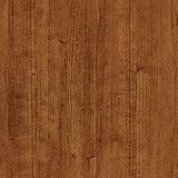 Peel & Stick Backsplash Cherry Wood Orange Brown Contact Paper Self-Adhesive Wallpaper 4040-1 : 1.96