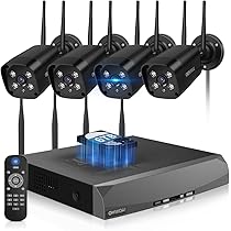 ワイヤレス防犯カメラ4台セット アキバガジェット 防犯カメラ ワイヤレス 屋外 wifi 4台セット
