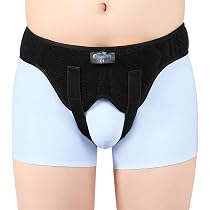Amazon | 鼠径ヘルニアベルト 男性と女性のための鼠径ヘルニアサポート