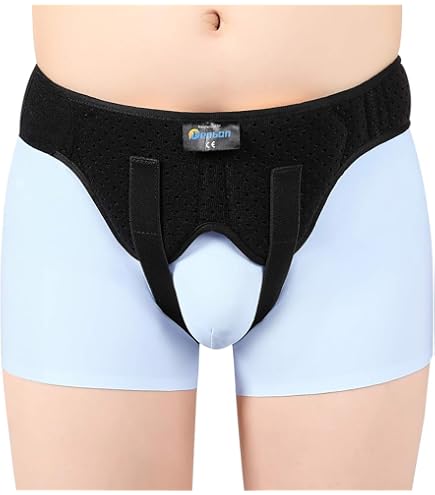 Amazon.co.jp: 鼠径ヘルニアベルト（男女兼用）、鼠径ヘルニアサポート