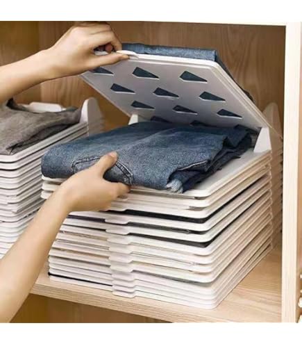 Amazon｜衣類 収納 シャツ収納 折たたみボード 服のフォルダ 便利