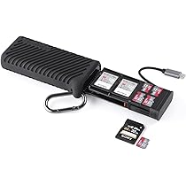 カードリーダー Amazon | PGYTECH CreateMate 高速カードリーダー内蔵ケース SD