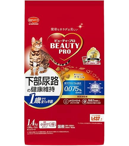 Amazon | ビューティープロ キャットフード 下部尿路の健康維持 11歳